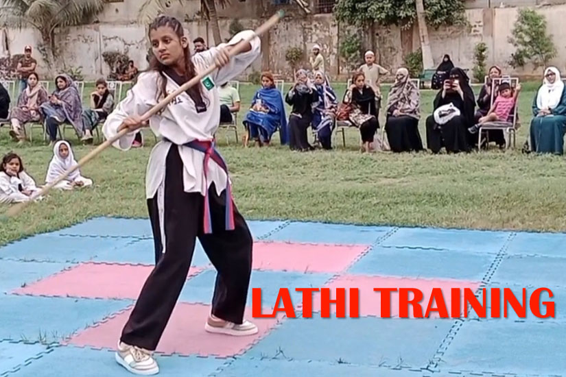 Lathi Fight Lathee Kata Training