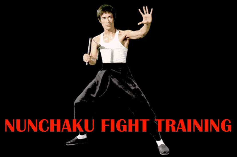 Nunchaku Fight Training Bruce Lee